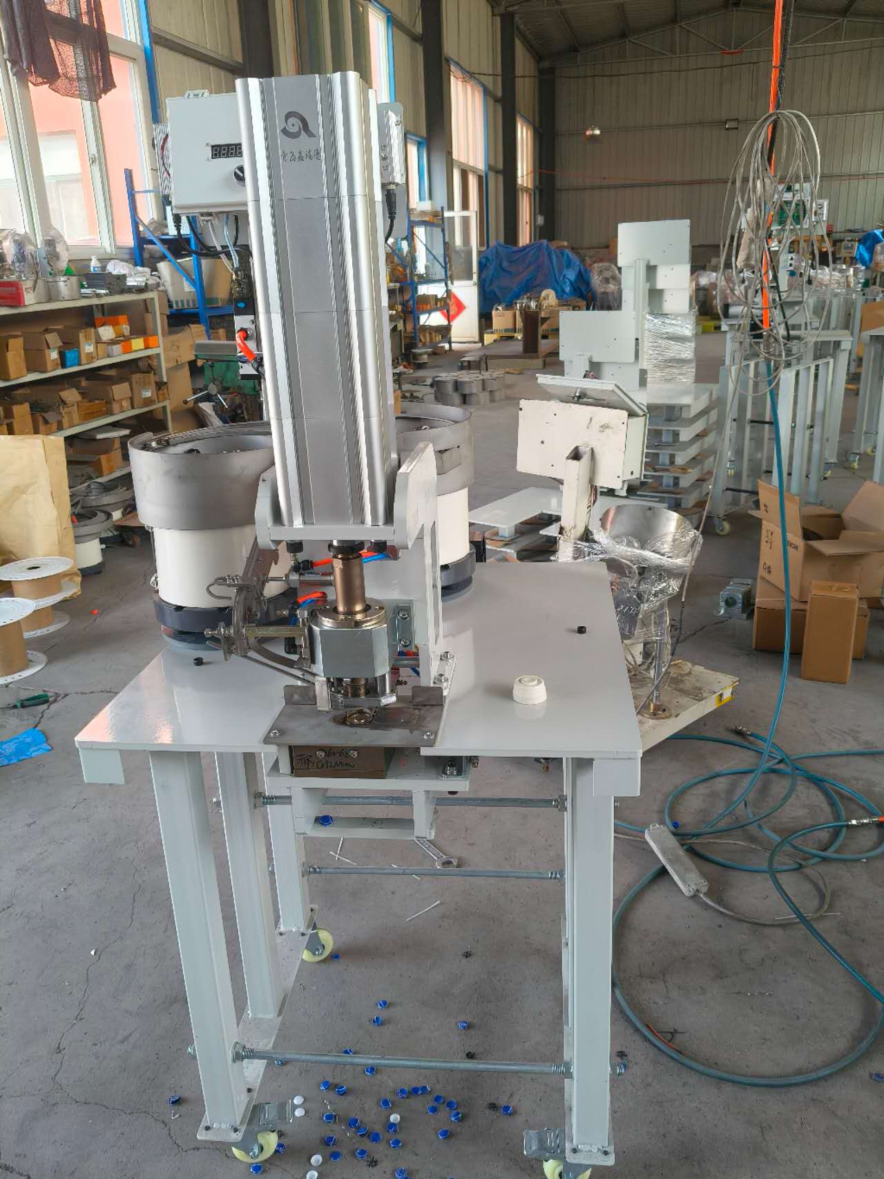 气动四缸双盘打扣机